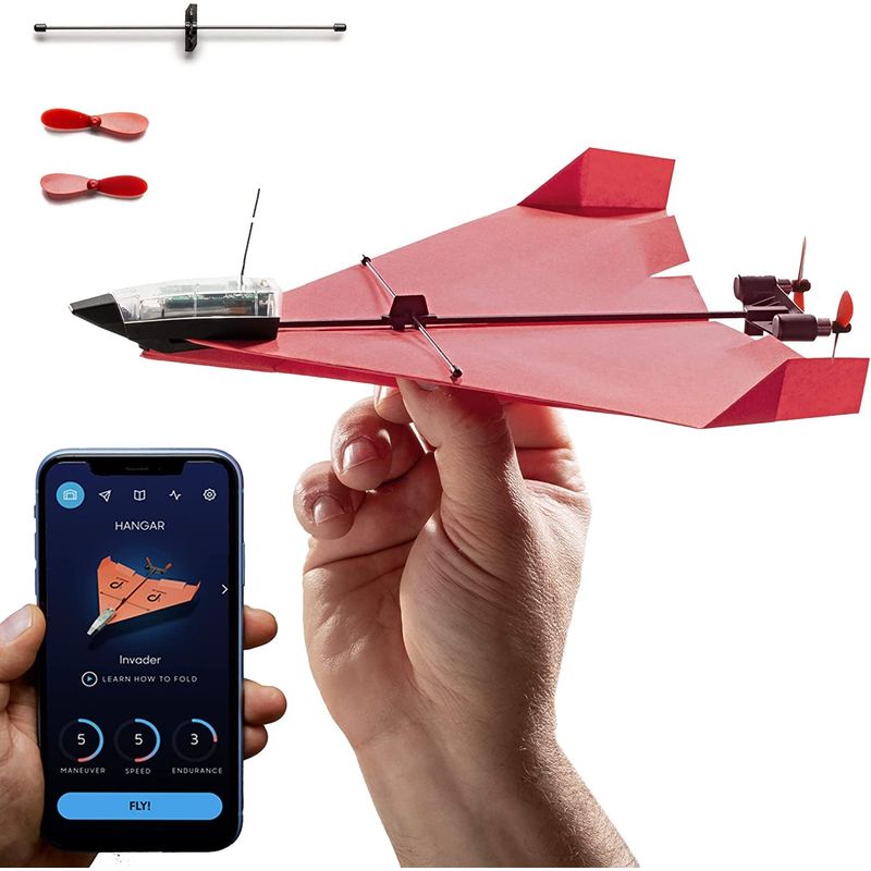 POWERUP 4.0 The Next-Generation Smartphone RC Controlled Paper Airplane ...