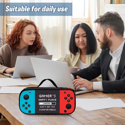 RHONGE Gamer Pencil Case For Kids, Video Game Pen Bag For School Teens, Gamer Pencil Case Girls Boys Teens, Large Capacity School Supplies, Game Lovers Pen Box