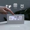Alarm Clock, Loud 2 Colors, Alarm Clock, Digital Clock, Clock, Alarm Clock, Light, Table Clock (Black)