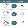 60W Soldering Iron Gun Kit Adjustable Temperature Welding Solder Wire Flux Paste
