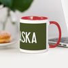 CafePress Alaska Moose 11 oz (325 ml) Ceramic Coffee Mug