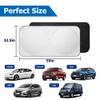Foldable Car Front Rear Window Sun Shade Cover Windshield Visor UV Protection