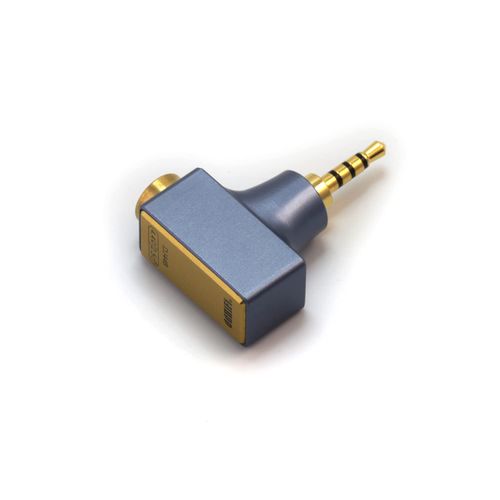 Linsoul DD HiFi DJ44B Mark II 4.4mm Female to 2.5 Male Headphone Adapter with Gold-Plated Copper Socket