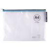 APLI 17385 – Zipper Bag A4, Assorted Colours, 1 Piece