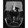 Cat Frieze Boxed 36cl Stemless Wine/Water Glass