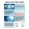 Dr. Glow Adult Cavity Repair Toothpaste, Fluoride Free Enamel Repair Tooth Taste for Teeth Remineralizing, Hydroxyapatite Toothpaste for Tooth Decay Repair, Cavity Reversing Anticavity, Minty 3.52oz