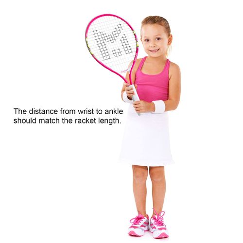 insum 17'' Junior Toddler Tennis Rackets for Little Kids Tennis Racquet for 2-4 Years (17inch-Pink)