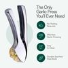 Nestiva Premium Garlic Crusher, Squeezes Garlic & Ginger
