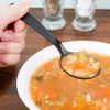 Individually Wrapped Heavy Weight Soup Spoon (Black Spoon, 1000)