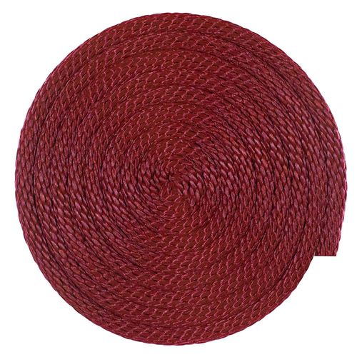 Multifilament Polypropylene Rope (1/4 Inch, 25 Feet, Maroon) - Soft Touch MFP Floating Line - Derby Solid Braid