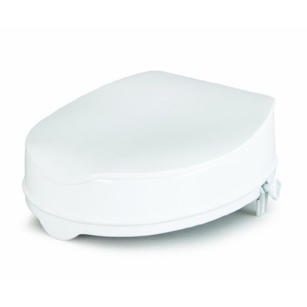 Savanah Raised Toilet Seat with Lid 5 cm/2 Inches by Savanah