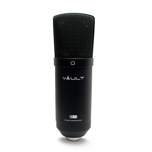 Vault VCM Studio Condenser Microphone with Tripod, XLR Cable, and Shock Mount