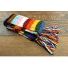 LOUDelephant Hand Knitted Wool Scarf - Stripe Progress Rainbow