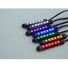 Oznium LED Modules (Straight Black, Pink LED)