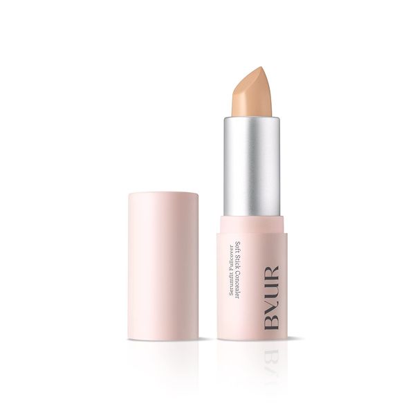 ByUR Serum Fit Full Cover Soft Stick Concealer SPF22, PA++ Pores, Wrinkles, Stains, Colored Irrigation Wide, Seamless, Natural, Lightweight, Thin, Korean Cosmetics (#21 Light Beige)