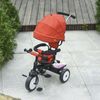 Baby Tricycle Combination Walker with Storage Baskets and Guardrail