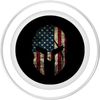 Spartan Helmet American Flag PopSockets PopGrip for MagSafe