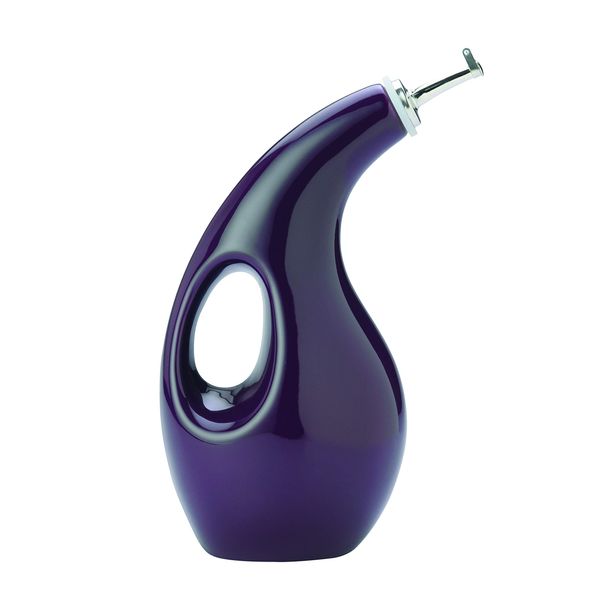 Rachael Ray Stoneware EVOO Oil Dispensing Bottle, Purple by Rachael Ray