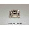  Silver Individual Ash Tray, Square