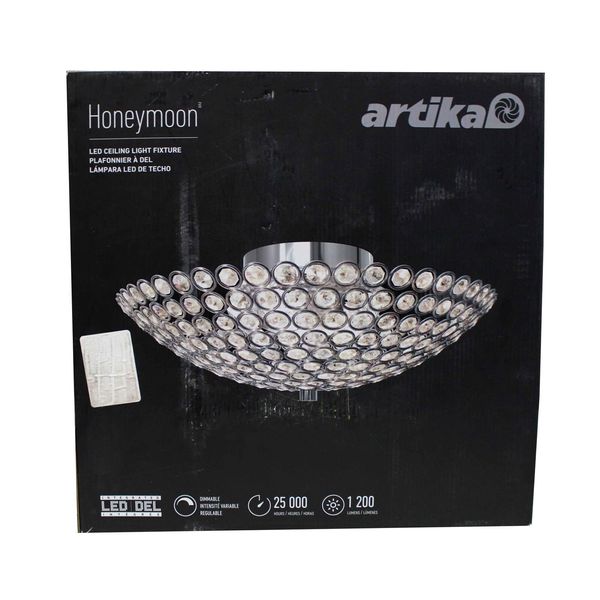 Artika Honeymoon LED Ceiling Light Fixture (Missing Some Hardware)