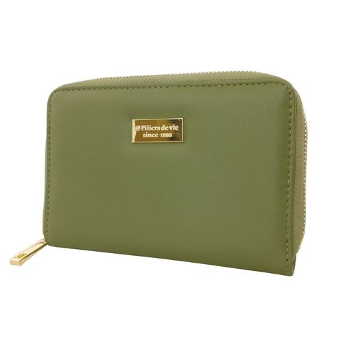 At First AF7119 Passbook Case, Passbook Storage, Bankbook Cover, Skimming Prevention, Household Management, Green