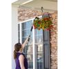 NEW 8-Pattern Watering Extension Wand 33in Adjustable Height Rubber Handle