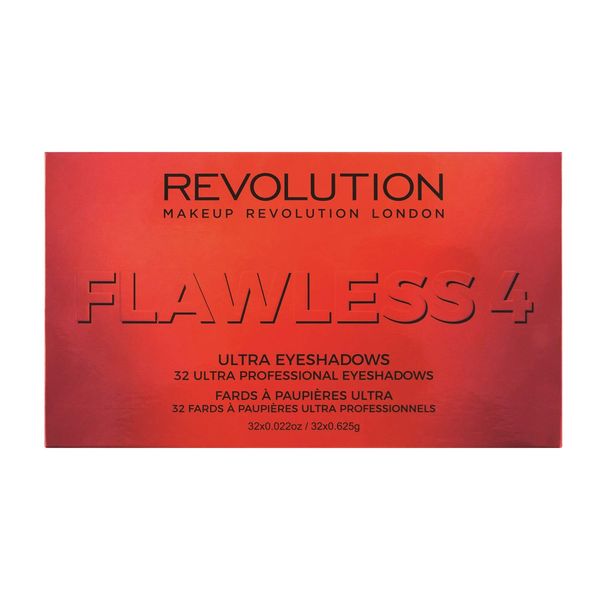 Revolution Flawless 4 Eye Shadow Palette 32 x 0.625g
