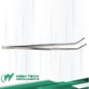LARGE 1x2 RAT TOOTH ANGLED TISSUE THUMB KOCHER FORCEPS 10" SURGICAL INSTRUMENTS