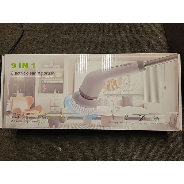 9 In 1 Electric Cleaning Brush Wireless Expandable