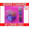 50 PCS 2x2x2" Clear Plastic Tuck Top Box Cosmetic Pack Retail Packaging Display