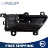 Front Left Interior Door Handle For 2007-2012 Hyundai Veracruz Driver Side Black