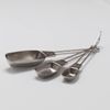 CASUAL PRODUCT Measuring Spoon, 3 pcs, Carabiner Included, Compact Storage, Rectangle