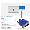 chenyang DVI Virtual Display Adapter DVI DDC EDID Dummy Plug Headless Ghost Display Emulator 2560x1600p@60Hz