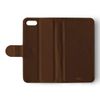Tirita Wallet Leather Flip Phone Case Compatible with iPhone 11 Basic Monochromatic Line Vivid Clear Colours