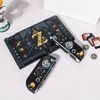 DLseego Switch OLED Case - Docking Hard Grip Cover Shell Accessory for Switch OLED Console with 4 Joystick Caps - Black