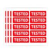 Top Label Inventory Control Stickers, 2x1 Inch, 500 Pcs