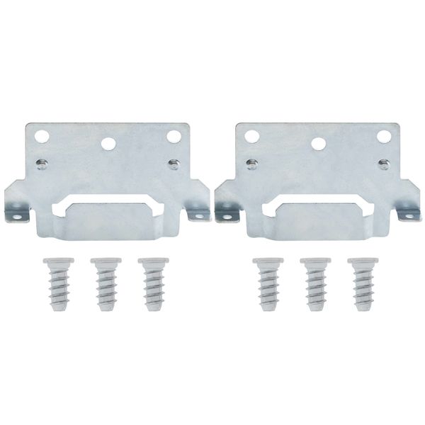 Spare Hardware Parts Replacement for IKEA Bed Frame Part 116791 (Mounting Plate) and 105307 (Screws)