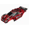 Traxxas TRA6718 Body, Rustler 4X4, Red