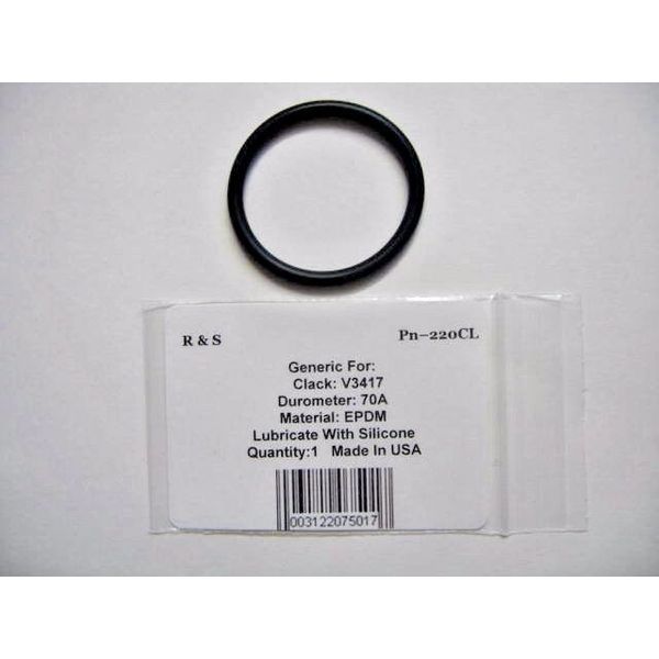 Clack V3417 O-Ring for Injector Cap / R&S 220CL / FDA EPDM Material