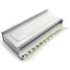 1aTTack.de 367463 Patch panel CAT6 12 port white distribution panel LSA+ connection technology network distribution - RJ45 - TIA 568 A/B - white