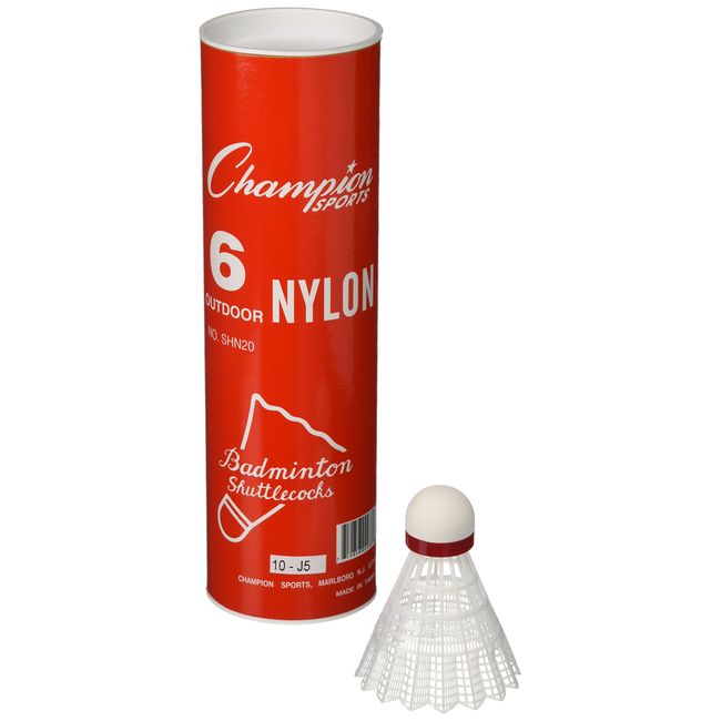 Champion Sports Nylon Outdoor Shuttlecocks