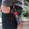 For MAZDA RED Racing Keychain Metal key Ring Hook Strap Lanyard Nylon Universal