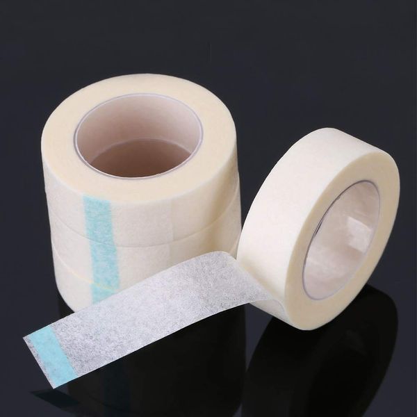 ATOMUS 6 Rolls 0.08mm Eyelash Extension Medical Adhesive Tape Micropore Paper Medical Tape Lash Extension Supply