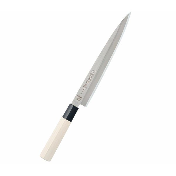 Kakusee Japanese Knife, Sashimi Knife, Made in Sekiba, Stainless Steel, Blade Length: 8.0 inches (20.3 cm), Resistant to Rust and Abrasion, Made in Japan Seki City, Gifu Prefecture