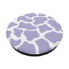 PopSockets Cow Print Pattern in Lilac Pastel Purple Lavender PopSockets Swappable PopGrip