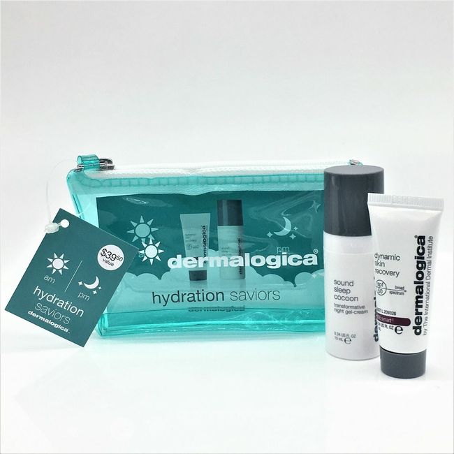 Dermalogica Hydration Saviors, Dynamic Skin Recovery SPF 50 + sound sleep cocoon