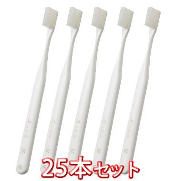 タフト24 歯ブラシ MSキャップなし 25本入 ホワイト