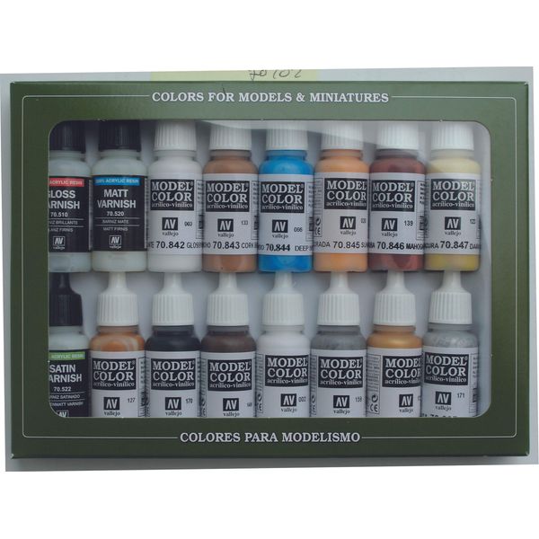Model Color Paint Set - Folkstone Special Colors