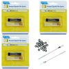 TarGard Reusable Cigarette Filter Holder, Portable Filter System, Easy to Clean, Trusted Over 50 Years (Bundle Includes 6 Mouthpieces, 3 Metal Filters, Wire Brushes and O-Rings)
