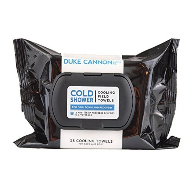 Duke Cannon Cold Shower Cooling Wipes - Manly Man Co.